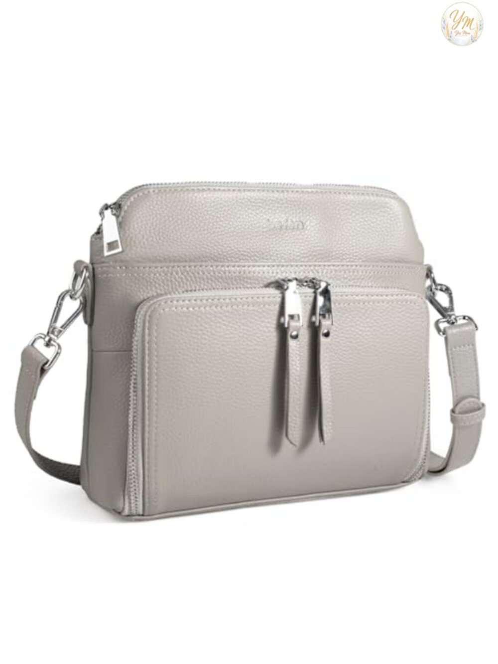 Genuine Leather Crossbody Bag RFID Wallet Travel Purse